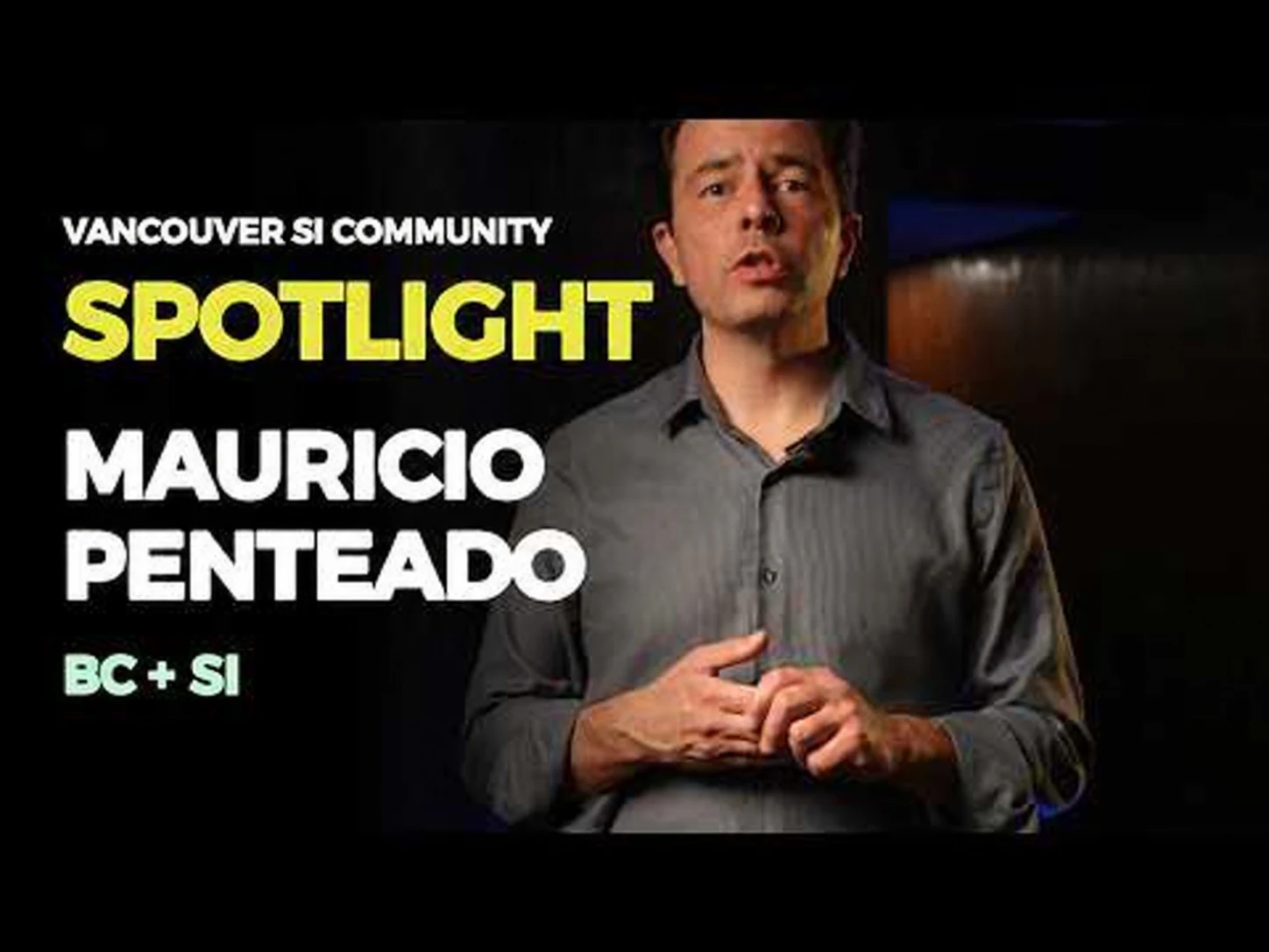 Mauricio Penteado Spotlight cover with Vancouver SI and BC + SI parody branding.